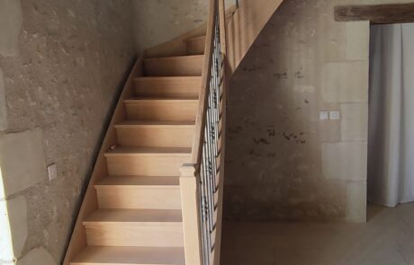 Ets Motte Malcolm Menuisier Tours Escalier Etape 3