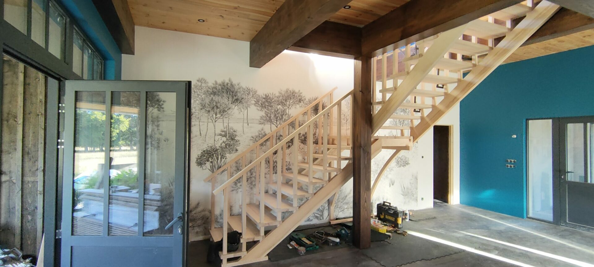 Ets Motte Malcolm Menuisier Tours Escalier