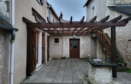 Ets Motte Malcolm Menuisier Tours Pergola